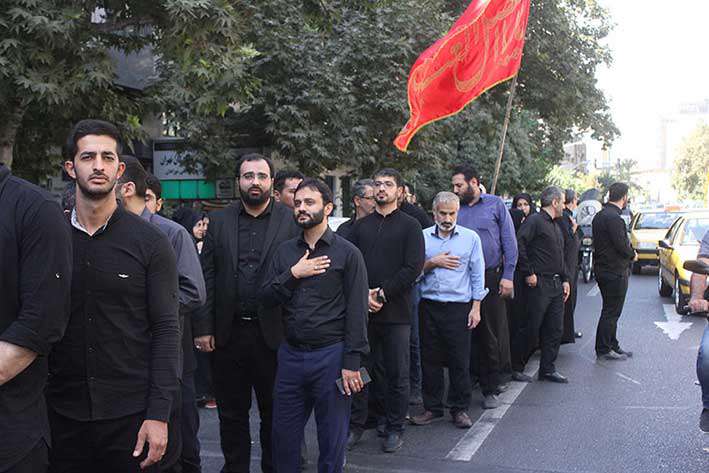 برگزاری مراسم عزاداری هیات سازمان تبلیغات اسلامی و موسسات وابسته