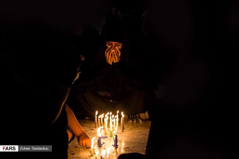 شام غریبان حسینی در کربلا