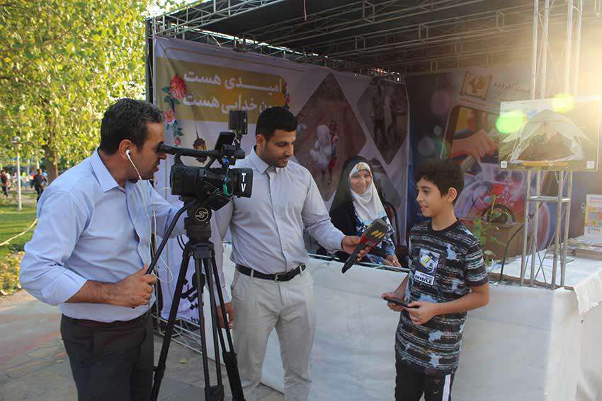 گزارش تصویری اولین بازی محیطی واقعیت افزوده تبیان (کنج کاو )