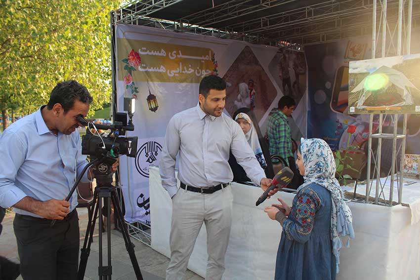 گزارش تصویری اولین بازی محیطی واقعیت افزوده تبیان (کنج کاو )