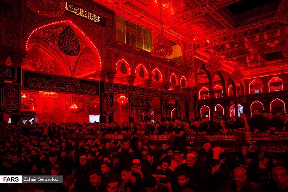 شام غریبان حسینی در کربلا