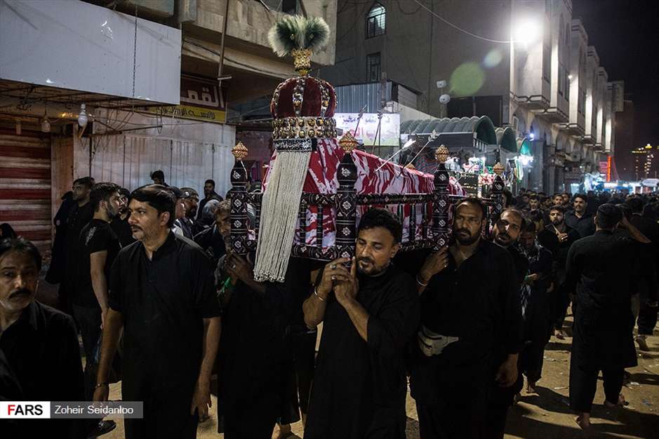 شام غریبان حسینی در کربلا