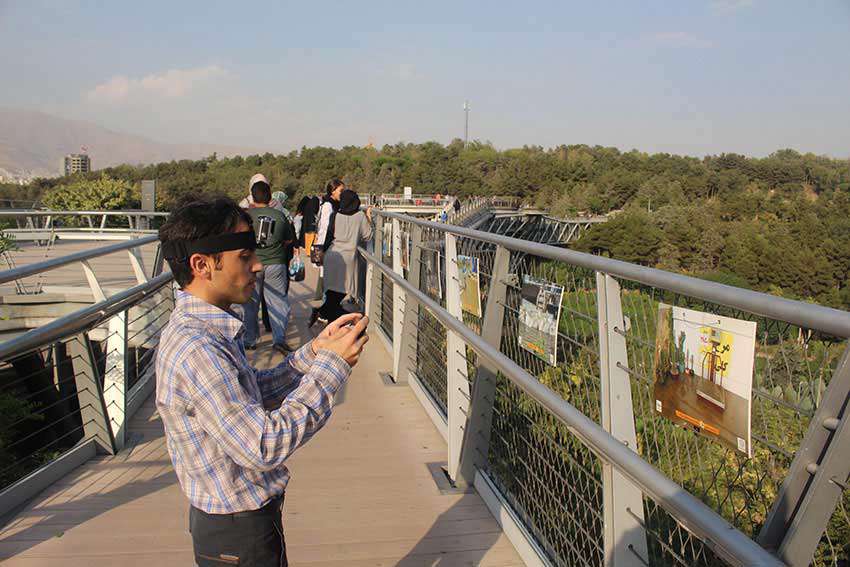گزارش تصویری اولین بازی محیطی واقعیت افزوده تبیان (کنج کاو )