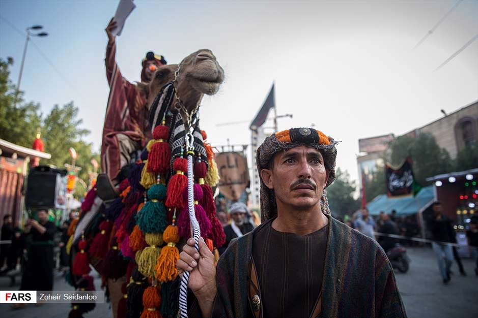 ورود نمادین کاروان امام حسین(ع) به کربلا