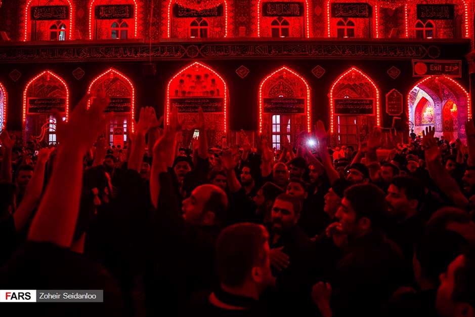 شام غریبان حسینی در کربلا