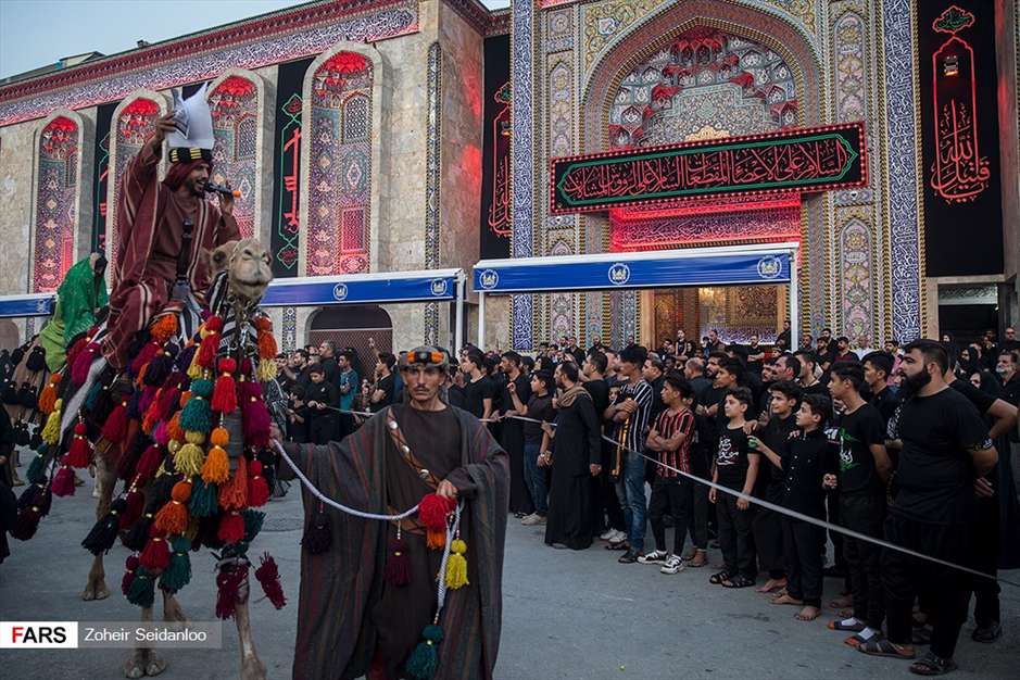 ورود نمادین کاروان امام حسین(ع) به کربلا
