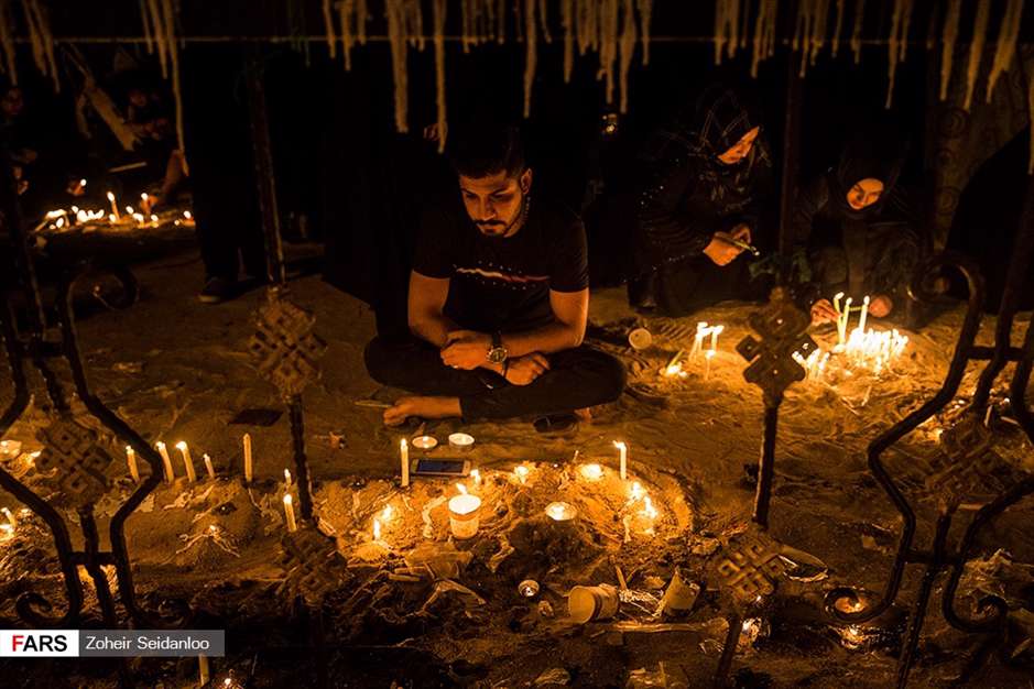 شام غریبان حسینی در کربلا