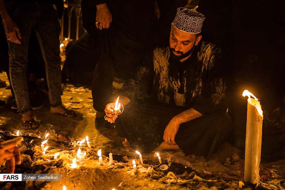 شام غریبان حسینی در کربلا