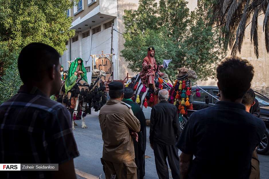 ورود نمادین کاروان امام حسین(ع) به کربلا