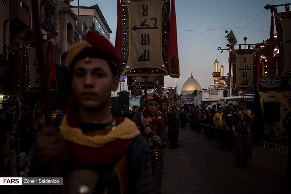 ورود نمادین کاروان امام حسین(ع) به کربلا