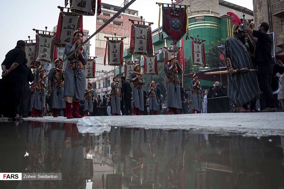 ورود نمادین کاروان امام حسین(ع) به کربلا