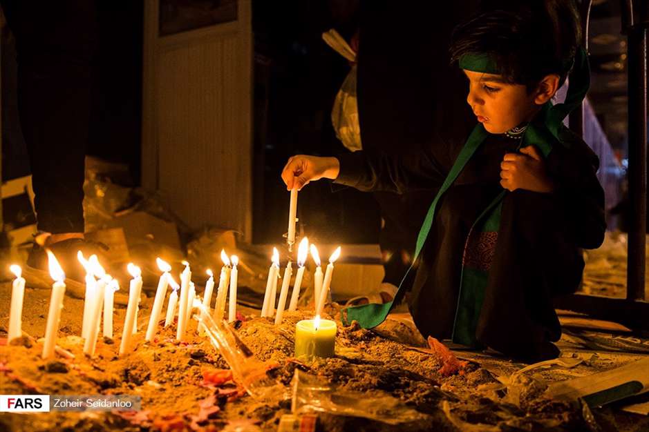 شام غریبان حسینی در کربلا