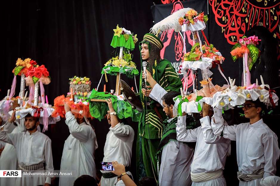 عزاداری شب هشتم محرم در« خرمشهر »