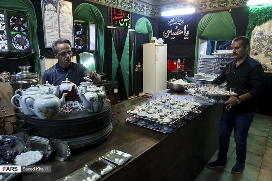 عزاداری محرم در حسینیه سادات اخوی