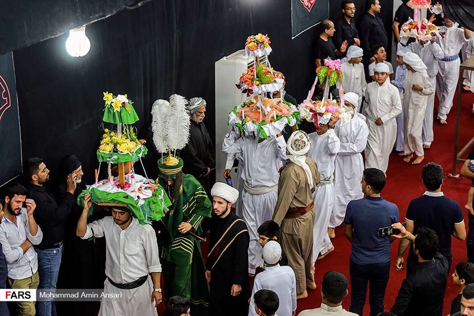 عزاداری شب هشتم محرم در« خرمشهر »