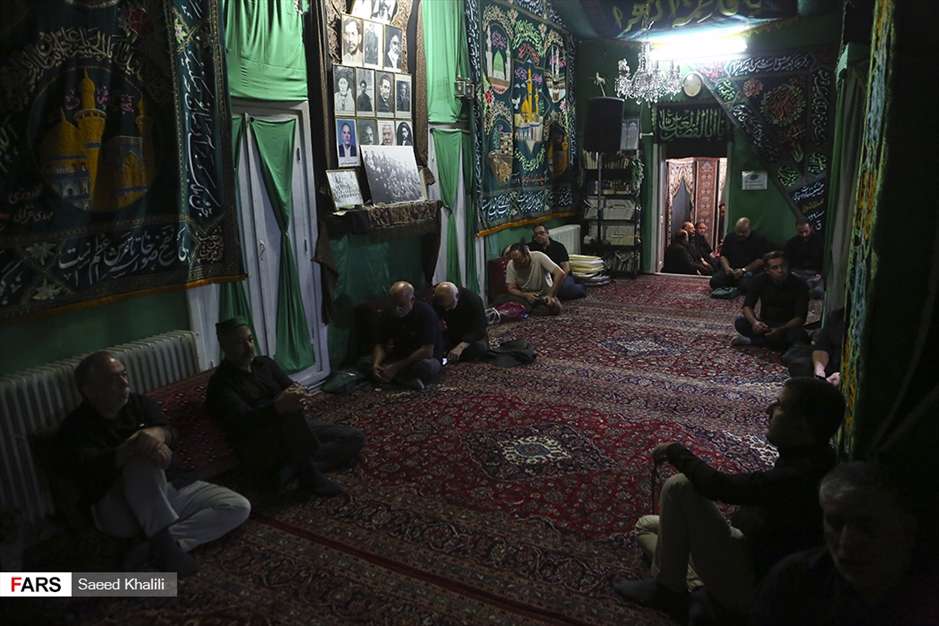 عزاداری محرم در حسینیه سادات اخوی