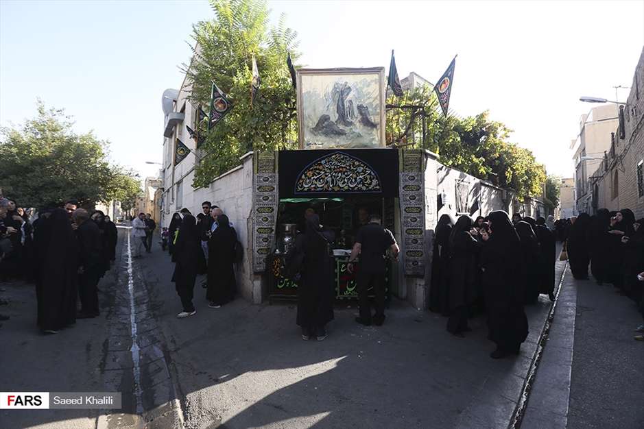 عزاداری محرم در حسینیه سادات اخوی