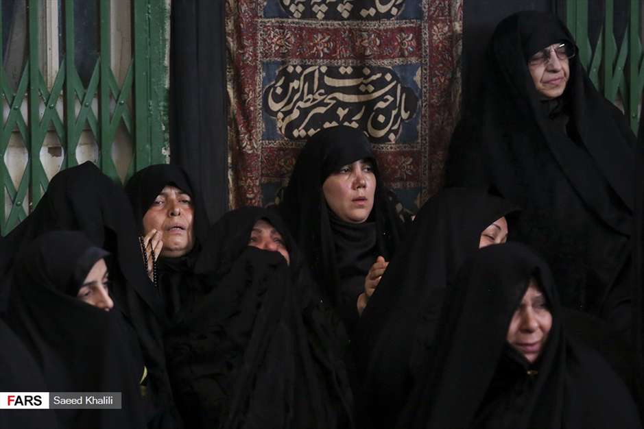 عزاداری محرم در حسینیه سادات اخوی