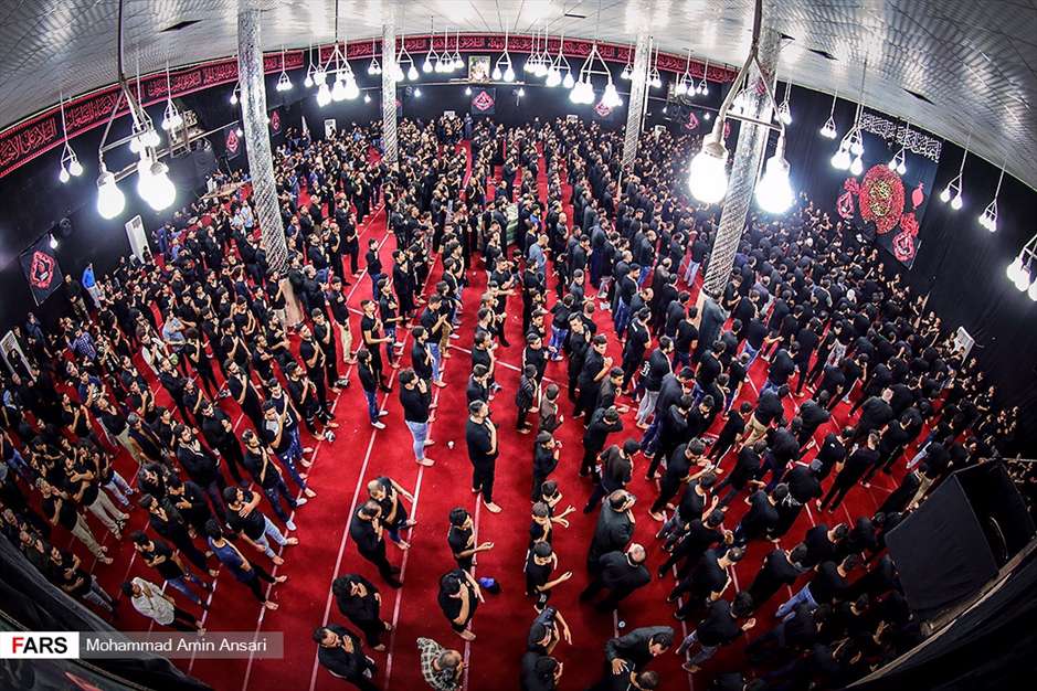 عزاداری شب هشتم محرم در« خرمشهر »