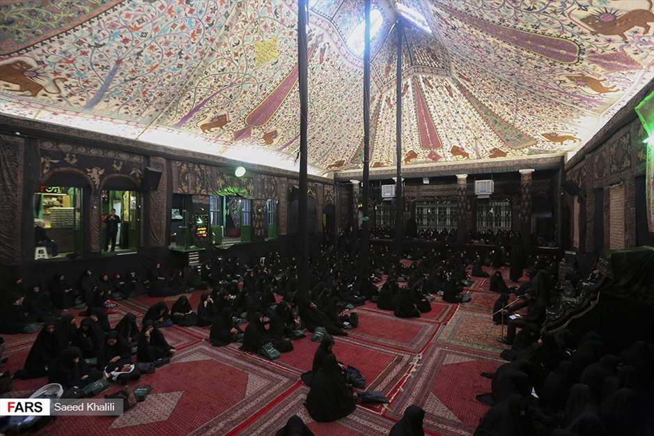 عزاداری محرم در حسینیه سادات اخوی