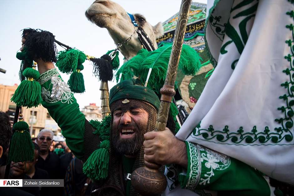 ورود نمادین کاروان امام حسین(ع) به کربلا