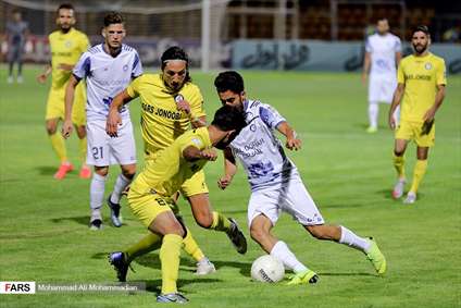 لیگ برتر فوتبال گل گهر ۱ - پارس جنوبی ۱ 