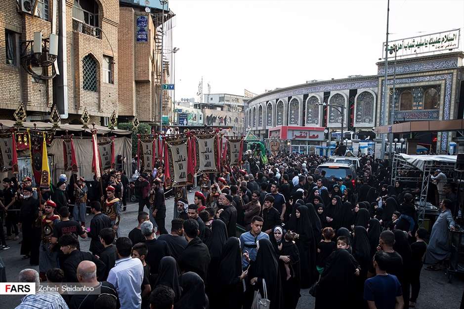 ورود نمادین کاروان امام حسین(ع) به کربلا