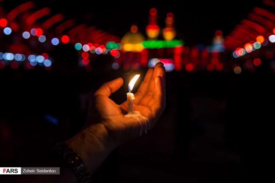 شام غریبان حسینی در کربلا