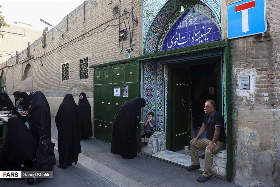 عزاداری محرم در حسینیه سادات اخوی