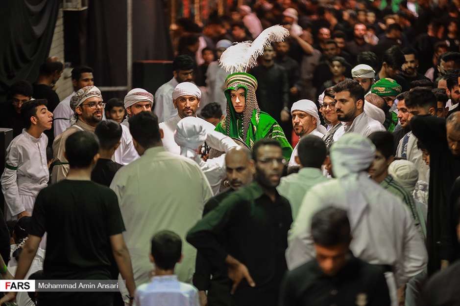 عزاداری شب هشتم محرم در« خرمشهر »