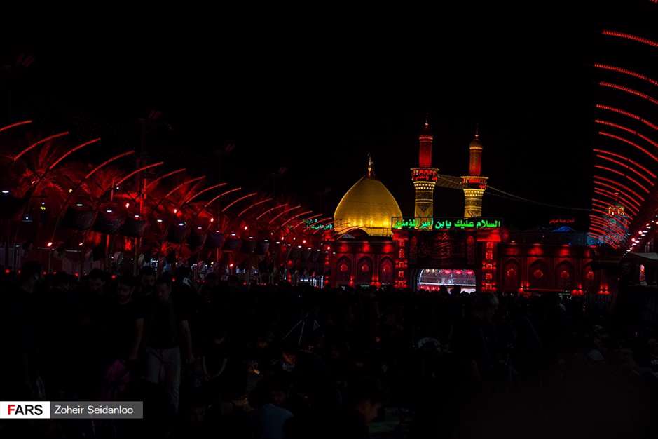 شام غریبان حسینی در کربلا