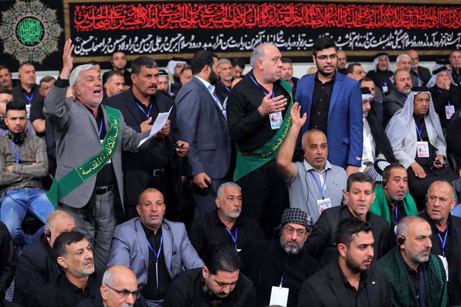 دیدار جمعی از موکب‌داران عراقی