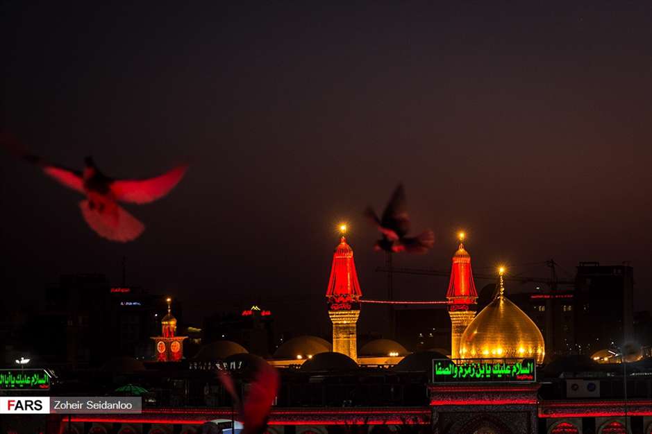 شام غریبان حسینی در کربلا