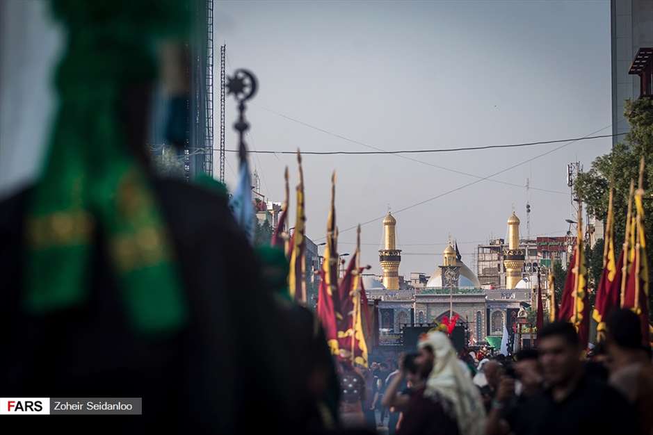 ورود نمادین کاروان امام حسین(ع) به کربلا