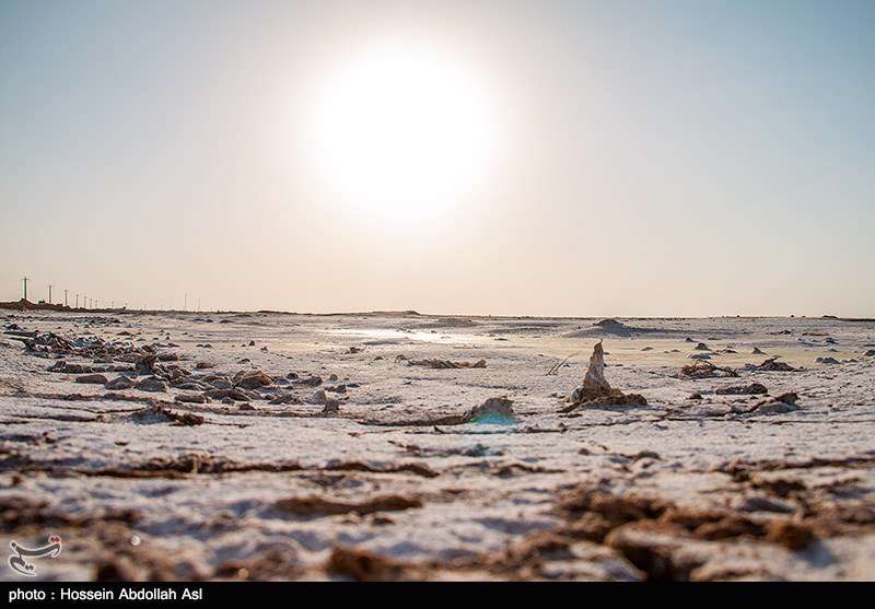  افزایش شوره زارها در آبادان 