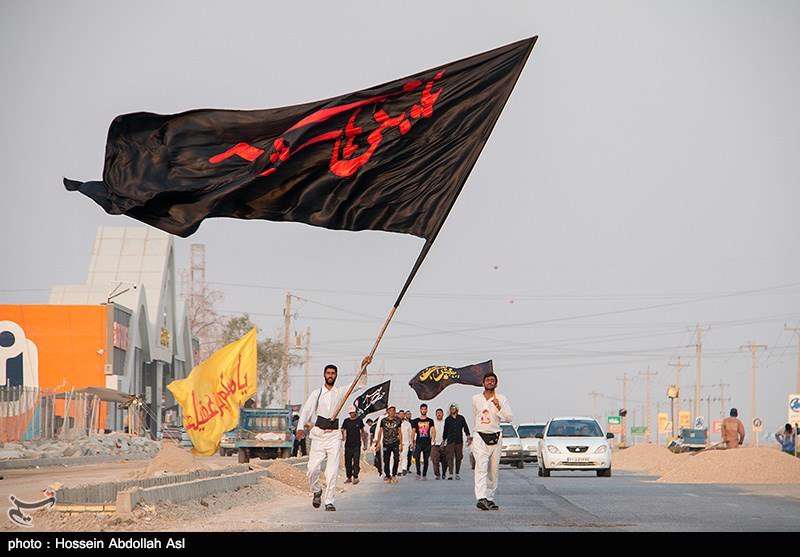 حرکت کاروان عشاق الحسین به سمت کربلا