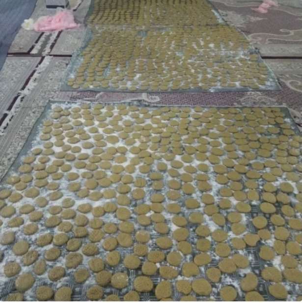 پخت کلوچه برای زائران