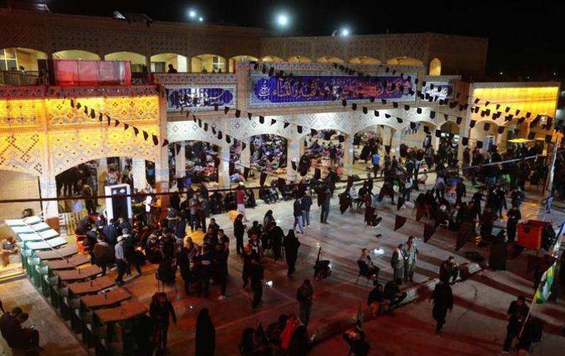 صحن حرم امام حسین