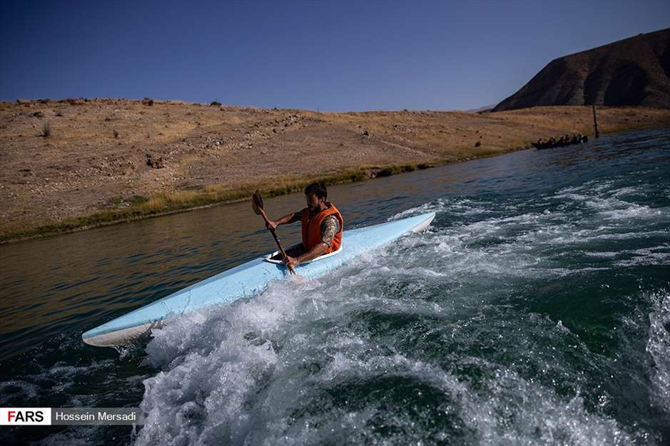 دوره آموزشی «رزم آب برد» گردانهای فاتحین غرب تهران