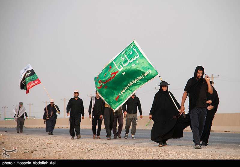 حرکت کاروان عشاق الحسین به سمت کربلا