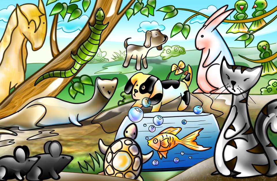 نقاشی های کارتونی