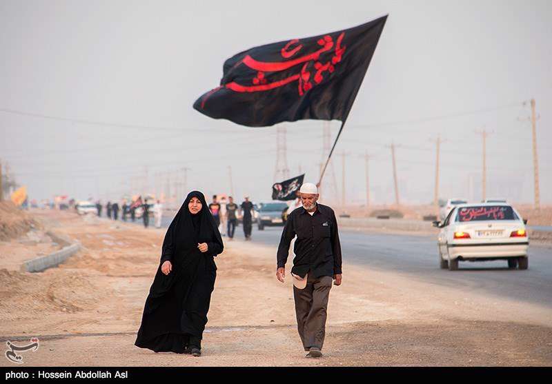 حرکت کاروان عشاق الحسین به سمت کربلا