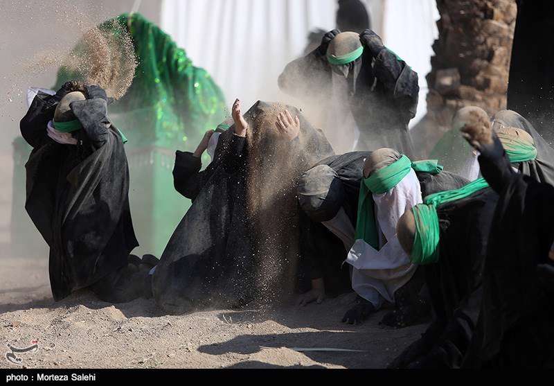  اجرای تعزیه واقعه عاشورا