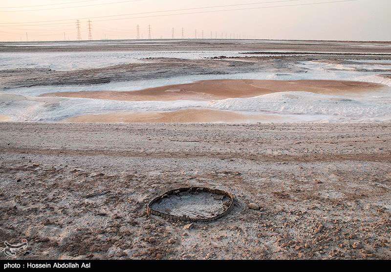  افزایش شوره زارها در آبادان 