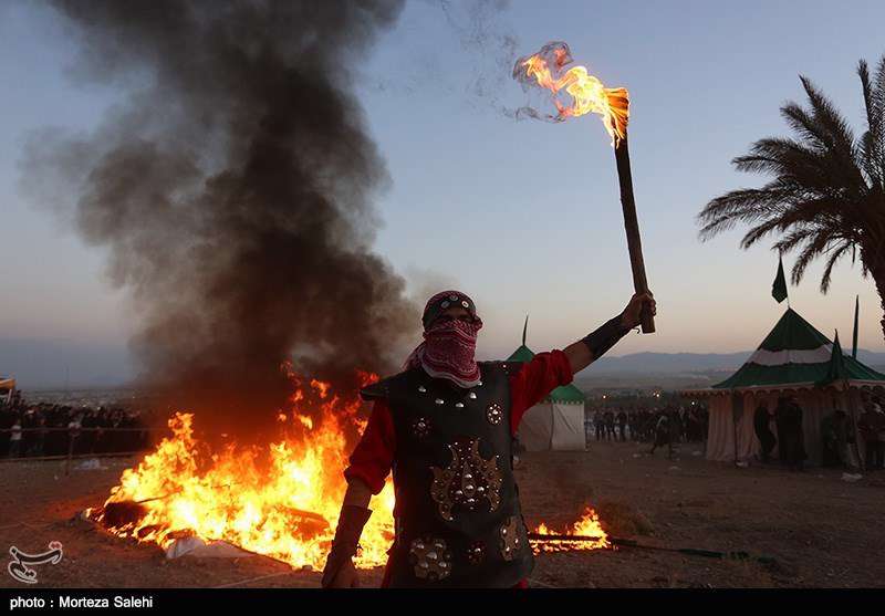  اجرای تعزیه واقعه عاشورا