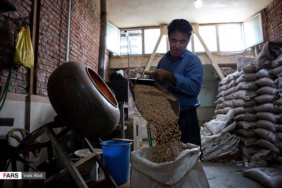 مَمَقان پایتخت تولید «نخودچی» جهان