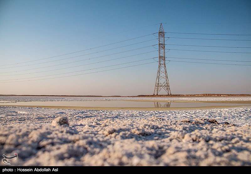  افزایش شوره زارها در آبادان 