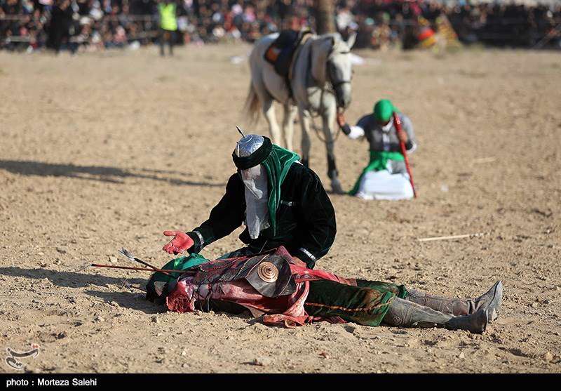  اجرای تعزیه واقعه عاشورا