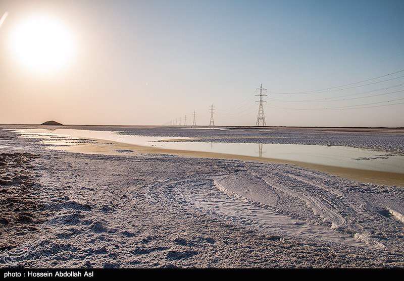  افزایش شوره زارها در آبادان 