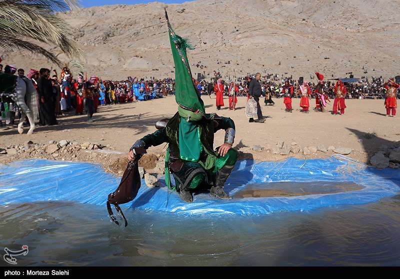  اجرای تعزیه واقعه عاشورا